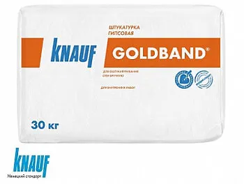 фото ШТУКАТУРКА ГИПСОВАЯ ГОЛЬДБАНД KNAUF (30КГ)