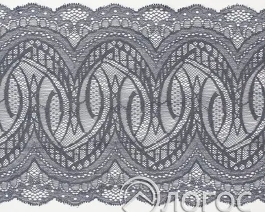 фото Кружево стрейч гипюр арт. 65007, серый