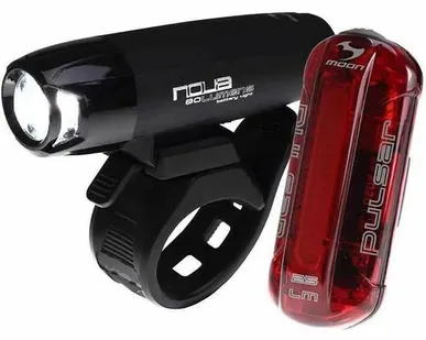 фото Комплект фонарей Moon Nova и Pulsar (Комплект фонарей Moon Nova и Pulsar (передний + задний), WP_Pulsar_Nova80_SET)