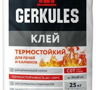 фото Клей «Геркулес» GM-215 Термостойкий 10кг/72/