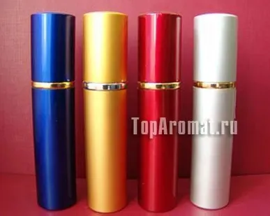 фото Флаконы для духов металлические