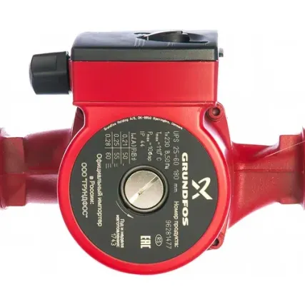 Фото №0 Насос циркуляционный Grundfos UPS 25-60 180