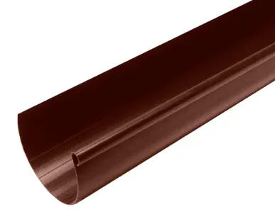 фото Желоб водосточный коричневый 3 м, Мурол