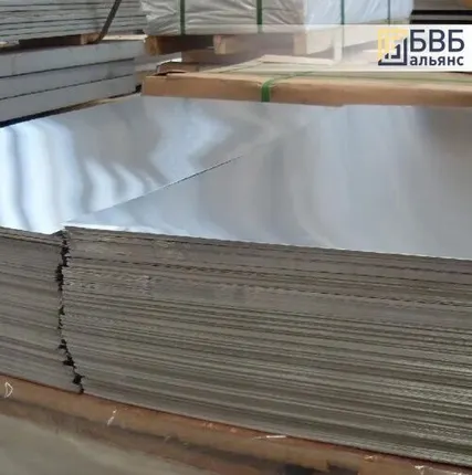 Фото №0 Лист дюралевый 8х1200х3000 мм Д16АМ