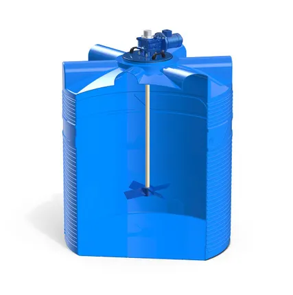 Фото №3 Емкость V 3000 литров с лопастной мешалкой