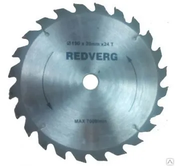 Фото №0 Диск пильный по дереву RedVerg твердосплавный 170х30/20/16 мм, 36 зубьев