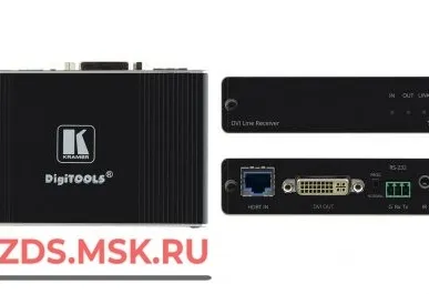 фото Kramer TP-580RD: Приёмник HDMI, RS-232 и ИК по витой паре HDBaseT с разъемом DVI-I