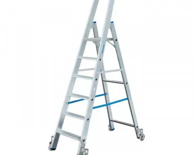 фото Стремянка STABILO с роликами 12 ступ