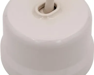 фото Выключатель 1-кл. (тумблерный) пластик песочн. зол. Bironi B1-230-24