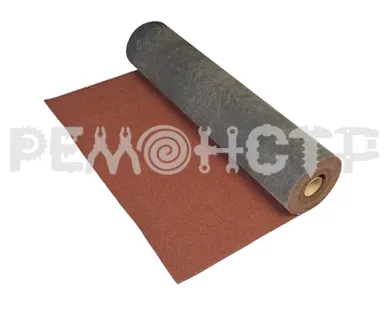 фото Ендовый ковер ШИНГЛАС красный коралл (1*10м, 10м2) ззП