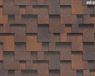 фото Гибкая черепица Shinglas Ультра Фокстрот кедр