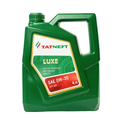 Фото №0 Масло моторное синтетическое Татнефть LUXE 0W-30 4 л 0W-30