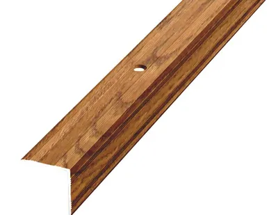 фото Угол 25х25х900мм Дуб Эдельвейс алюминиевый Русский профиль