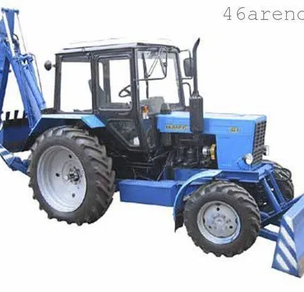 Фото №0 Аренда экскаватора-планировщика Беларус