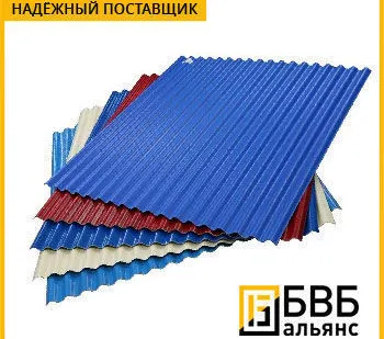 фото Профнастил МП20 с полимерным покрытием - полиэстер