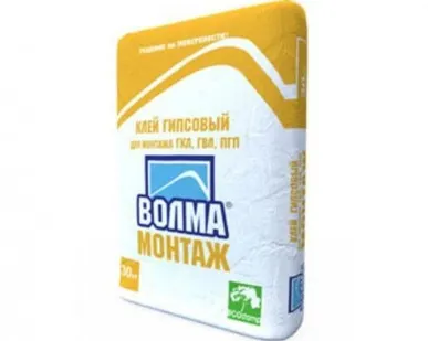 фото Клей ВОЛМА "МОНТАЖ" для ПГП (30 кг) (40ШТ.)