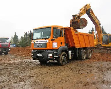 фото Транспортирование грунта