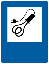 фото Наклейка "Разрешается пользоваться электронагревательными при