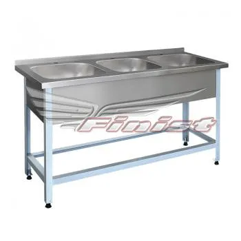 Фото №0 Ванна моечная ВМБц-3 (1700 х 700 х 860)