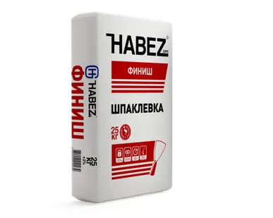 фото Шпаклевка гипсовая Хабез Финиш 25кг
