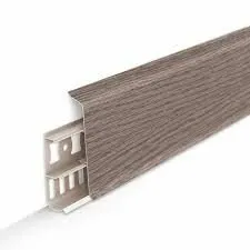 Фото №0 Плинтус Дуб снежный «Деконика» 85мм