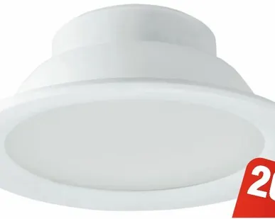 фото Светильник встраиваемый LED 20W NDL-P1-20W-840-WH круг белый Navigator