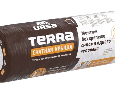 фото Урса Терра 35 QN Скатная крыша 3000х1200х200 мм, 3.6м2
