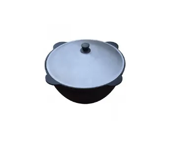 фото КАЗАН чугунный узбекский 6 л КрД