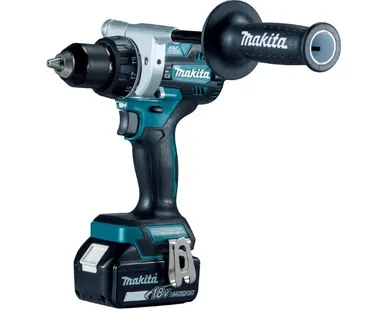 фото Аккумуляторная безударная дрель-шуруповерт Makita DDF486RTJ