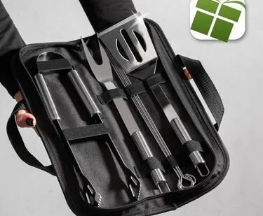 фото Набор для барбекю в сумке 7 предметов (GM)