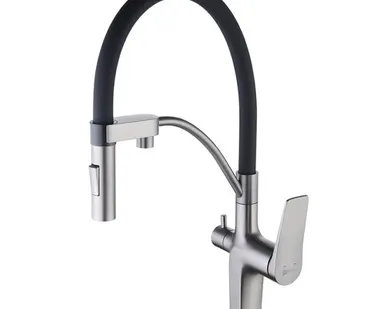 фото Смеситель Lemark Bronx LM3761GM для кухни с подключением к фильтру с питьевой водой