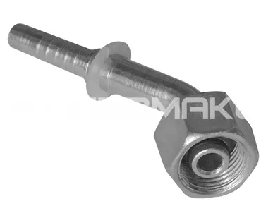фото 801216_DKO-12L45-10 - Штуцер угловой 45* с гайкой, тип DKO-12L45 (М18х1,5) по DIN2353 для рукава DN10, 31