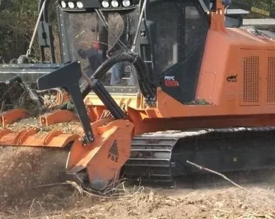 фото Универсальная гусеничная машина RT-600 с мульчером FAE