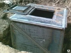 Фото №0 Металлический бак