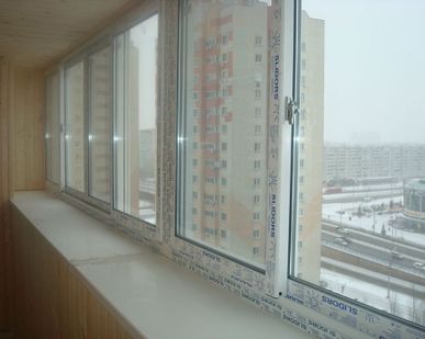 фото Пластиковые окна на балкон