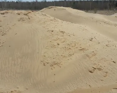 фото Песок карьерный мытый