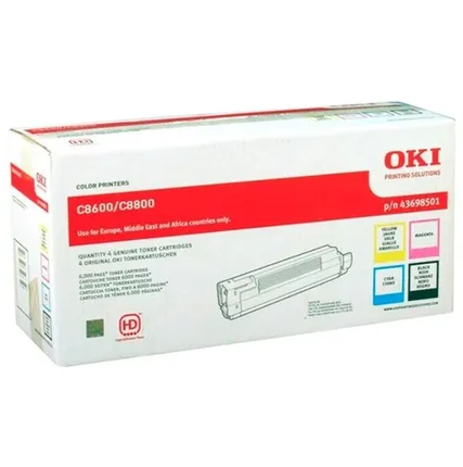 Фото №0 Набор картриджей OKI 43698501