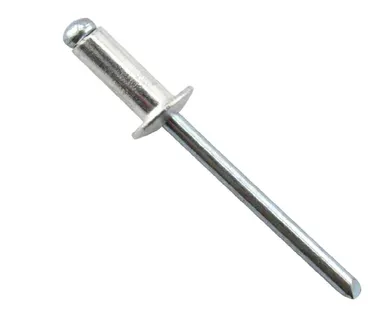 фото Заклепка вытяжная, алюминий/сталь, стандартный борт 6,4х28