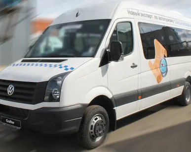 фото Микроавтобус Volkswagen Crafter, туристический, 20 мест