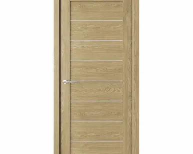 фото Дверь межкомнатная Техно-5 (Dorica) стекло матовое, экошпон, Золотой 2000х600мм