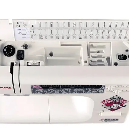 Фото №0 Швейная машина Janome ArtDecor 724A, белый