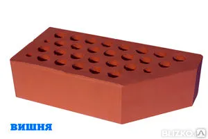 фото Кирпич керамический фигурный желтый ЦФ-2 М150