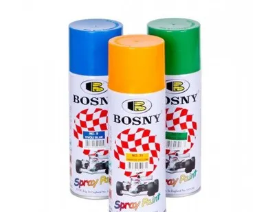 фото Эмаль аэрозоль Bosny №21 300г синяя