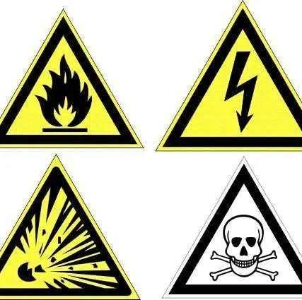 Фото №0 Знак предупреждающий на металле