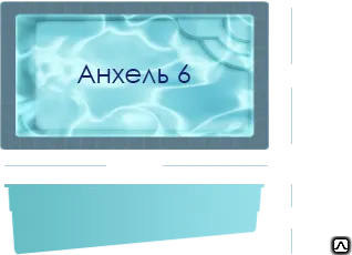 фото Бассейны композитные Анхель 6