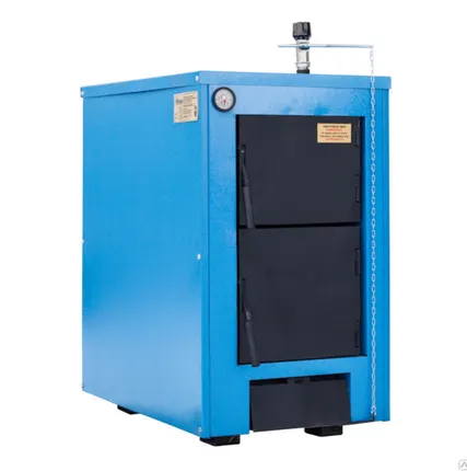 Фото №0 Котел твердотопливный ПК-10 отопительный пиролизный