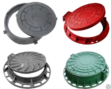 фото Люк канализационный (тип "Т") ГОСТ 3634-89