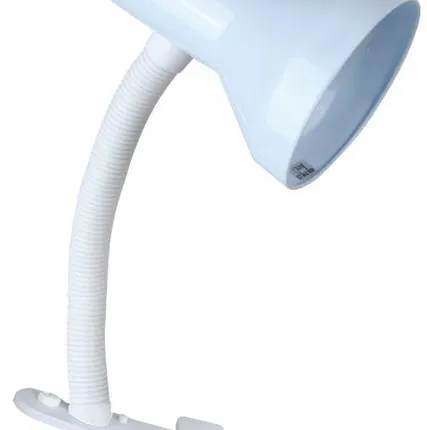 Фото №0 Светильник KD-320 настол. прищепка 230В 60Вт ЛОН E27 бел. Camelion 10994