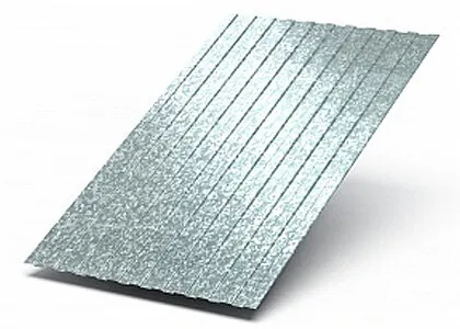 Фото №0 Профнастил С-8, Цинк, 0.4 мм, цена за м.кв