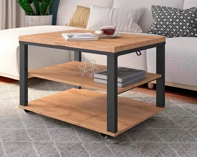 фото Журнальный стол-трансформер Агат 35 Дуб Вотан